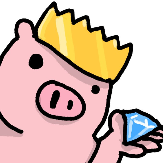 PIP with crown and diamond